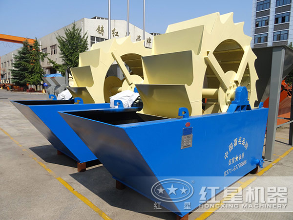 單葉輪式洗砂機(jī)，占地小，處理量小
