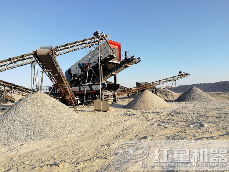 機(jī)制砂用戶現(xiàn)場(chǎng)，多個(gè)現(xiàn)場(chǎng)可提供就近安排參觀