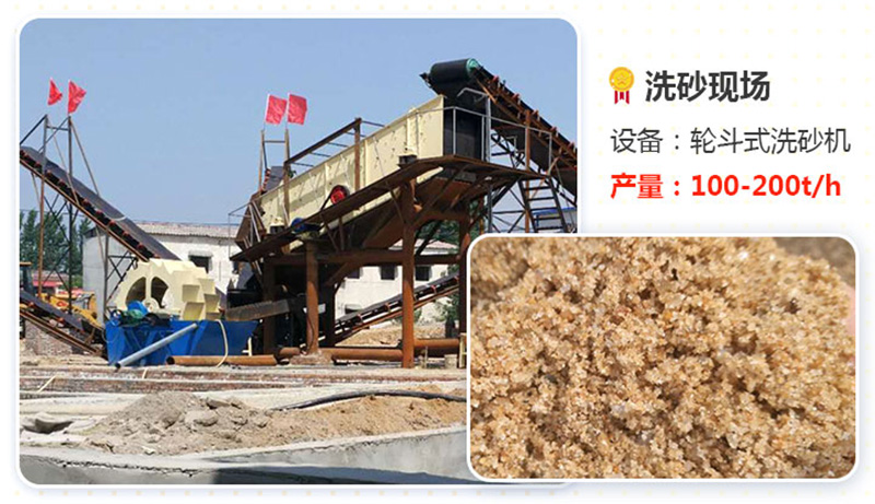 輪式洗砂機產(chǎn)量高、效果好