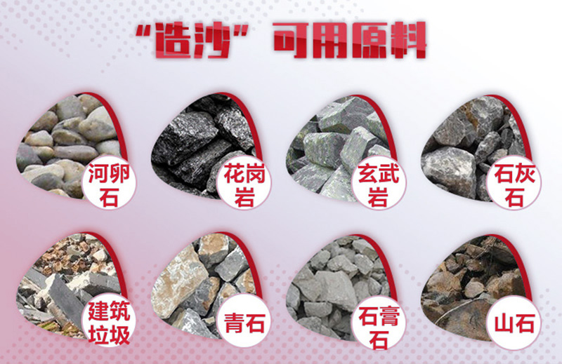 造沙原料多種多樣，購(gòu)機(jī)要多思量